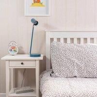 ValueLights | Blue Desk Table Lamp Integrated LED Reading Light Craft Task Living Room Bedroom Office Light | Table Lamps, Home Décor & Improvement Essential