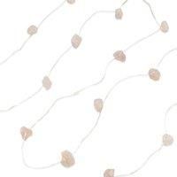 Natural Crystal String Fairy Lights Raw Stone Healing Mood Light Quartz Amethyst