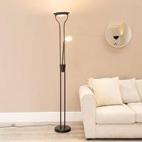 Integrated LED Metal Floor Lamp Father and Son Free Standing Task Reading Light