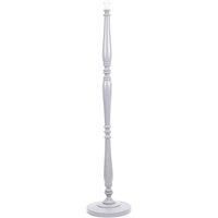 Traditional Wooden Candle Stick Floor Lamp Base Living Room Free Standing Light
