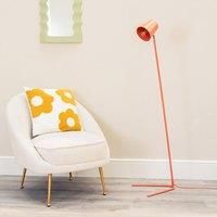 ValueLights | Coral Metal Floor Lamp with Tapered Dome Shade Living Room Office Task Light | Floor Lamps & Home Improvements Essential