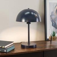 ValueLights | Navy Blue Single Stem Bedside Table Lamp with Dome Lampshade | Table Lamps, Home Décor & Improvement Essential