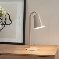 ValueLights | Natural Metal Arched Stem Bedside Table Lamp | Table Lamps, Home Décor & Improvement Essential