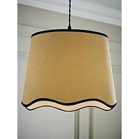 Scallop Trim Easy Fit Lampshade Ceiling Light Shade Large Small Pendant Lights