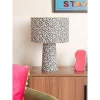 ValueLights | Bertie Leopard Print Full Fabric Table Lamp | Table Lamps, Home Décor & Improvement Essential