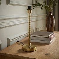 ValueLights | Maeve Brushed Gold Bobbin Bobbled Metal Table Lamp Base | Table Lamps, Home Décor & Improvement Essential