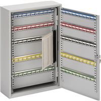 Burg-Wachter Heavy Duty Key Cabinet 150 Hooks in Grey Steel