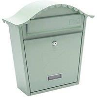 Sterling MB01CG Classic Wall Mounted Galvanised Steel Lockable Weatherproof Post