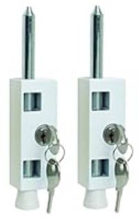 Sterling PLW202 Multi-Purpose Door Bolt - White (2 Pack)