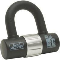 Burg Wachter 100D 14mm Heavy Duty Sold Secure Diamond & Gold Padlock U Lock - Black