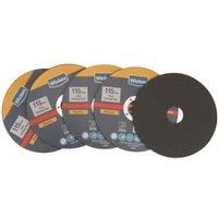 Wickes Masonry Flat Cutting Disc 115mm  Pack of 5
