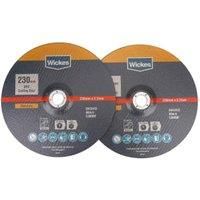 Wickes Masonry DPC Cutting Disc  230mm  Pack of 2