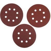 Wickes Assorted Eccentric Sander Discs - Pack of 10