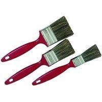 Trade Mixed Size Paint Brushes - Pack of 3