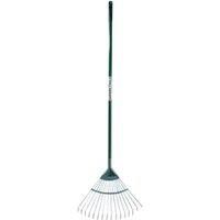 Wickes Carbon Steel Garden Lawn Rake  1625mm