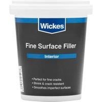 Wickes Fine Surface Ready Mixed Filler - 600g