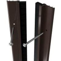 Wickes Full Door PVC Draught Excluder Brown  5028mm