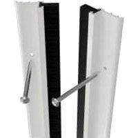 Wickes Full Door PVC Draught Excluder White - 5028mm
