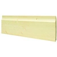 Wickes Softwood Shiplap Cladding - 12mm x 121mm x 1.8m Pack of 5