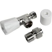 Primaflow 8mm Microbore Pressurised Radiator Valve Bar - Micro Plated
