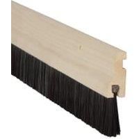 Wickes Door Brush Draught Excluder Wood - 838mm