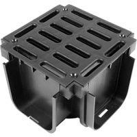 Clark-Drain 4 Way Corner Unit - Black