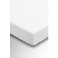 Helena Springfield Plain Dye Fitted Sheet - Double - White
