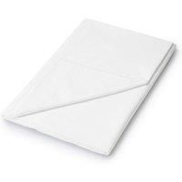 Helena Springfield Plain Dye Flat Sheet  Double  White