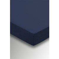Helena Springfield Plain Dye Fitted Sheet - Single - Navy