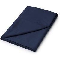 Helena Springfield Plain Dye Flat Sheet - Double - Navy