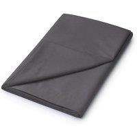 Helena Springfield Plain Dye Flat Sheet - Single - Charcoal