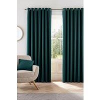 EDEN LINED CURTAINS 66X72 TEAL
