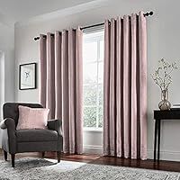 ROMA LINED CURTAINS 66X54 (168X137CM) ROSE