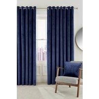 ESCALA LINED CURTAINS 66X54 ELECTRIC BLUE