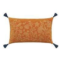 Morris & HONEYSUCKLE & TULIP CUSHION 50X30CM SAFFRON
