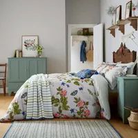 Joules Duvet cover Springtime Floral Bedding Set QCSSPTG3GRY