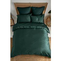 'TB Plain Dye' Cotton Sateen Duvet Cover