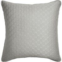 Ted Baker T Quilted Pillow Sham - 65x65cm - Silver