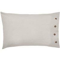 'Pure Linen Cotton' Standard Pillowcase