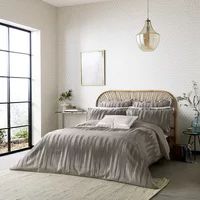 MOTION DUVET COVER STEEL