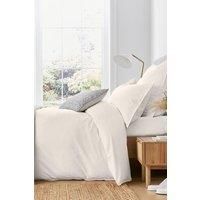 'Linen Rich Plain Dye Still' Duvet Cover