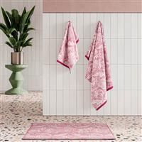 Ted Baker Baroque Bath Towel, Dusky Rose