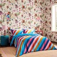 Harlequin Duvet cover Sherbet Stripe Duvet Cover Set QCSSBSL2LAP