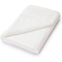 Brushed Cotton White Fitted Sheets or Pillowcases by Helena Springfield