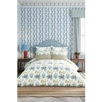 Sanderson Enys Garden Duvet Cover Set Super King Size Indigo & Primrose