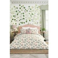 Sanderson Rubus Duvet Cover Set King Size Raspberry