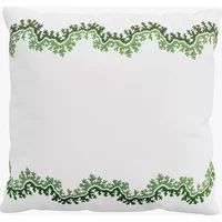 Sanderson Sycamore & Oak Pillow Case Pairs Square Botanical Green