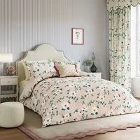Sanderson for National Trust Poets Rose Duvet Cover Set Double Blush