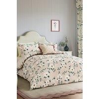 Sanderson for National Trust Poets Rose Duvet Cover Set Super King Size Blush