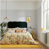 Budding Brights By Helena Springfield Penny Duvet Set, Single, Mango